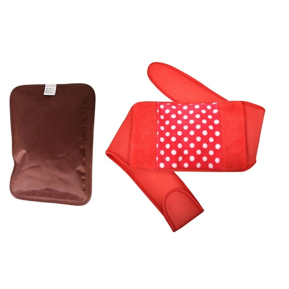 Rechargeable Hot Water Bottle Thermal Belt for Warmth and Comfort - Fleece Waist Support for Outdoor and Indoor Activities