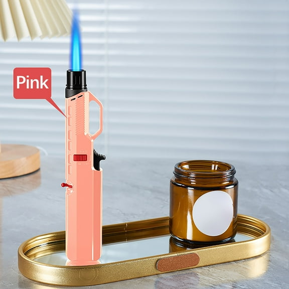 Rechargeable Igniter Torch Lighter for Gas Stove and Kitchen Use, Portable and Refillable Butane Lighter