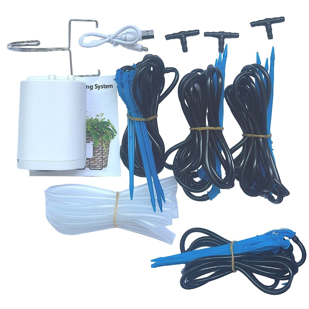 Rechargeable Indoor Plant Watering Pump Controller with Drip Irrigation ...