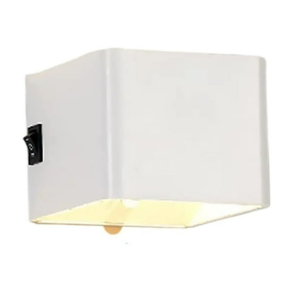 Rechargeable Indoor Wall Lamp With Motion Detector LED Black Battery, Operated With Switch 5W USB Wall Light Magnetic Lamp