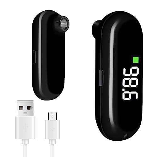 Rechargeable Infrared Forehead Thermometer for Kids - Baby Thermometer for Infants - Digital Thermometer for Adults and Kids - Baby Essentials Must Haves for Newborn