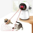 thumbnail image 1 of Automatic Cat Laser Toy Rechargeable, Motion Activated Dual Beams, Interactive Fun for Indoor Cats & Kittens, 1 of 8