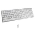 Rechargeable Keyboard and Mouse Combo Russian Hebrew Wireless Compact