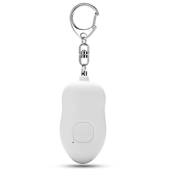 Rechargeable Keychain Alarm Security Alarm 140dB Loud Siren Safety Alarm Safety Protections Alert for Women