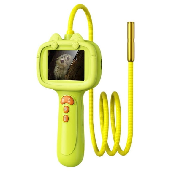 Rechargeable Kids Borescope Snake Camera Toy with Light, Science Educational Birthday Gift Ideas for 4 5 6 7 8 9 10 Years Old Boys Girls Outdoor Nature Exploration Activities/Games