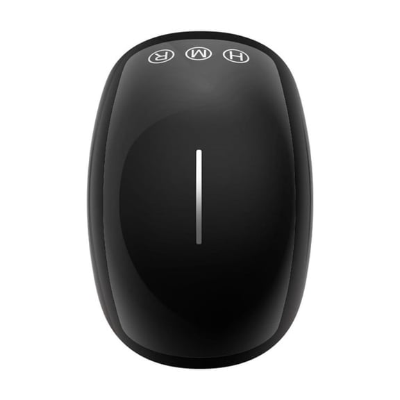 Rechargeable Knee Massager with Adjustable Dual Modes, Compact Single-Pack Design, Black