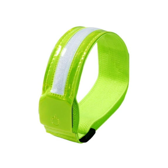 Rechargeable LED Armband 2-Pack, Running Lights for Runners, Light Up Arm Bands for Walking Running, Reflective Running Gear for Night Safety,6 Colors & 3 Modes & Adjustable Wristbands