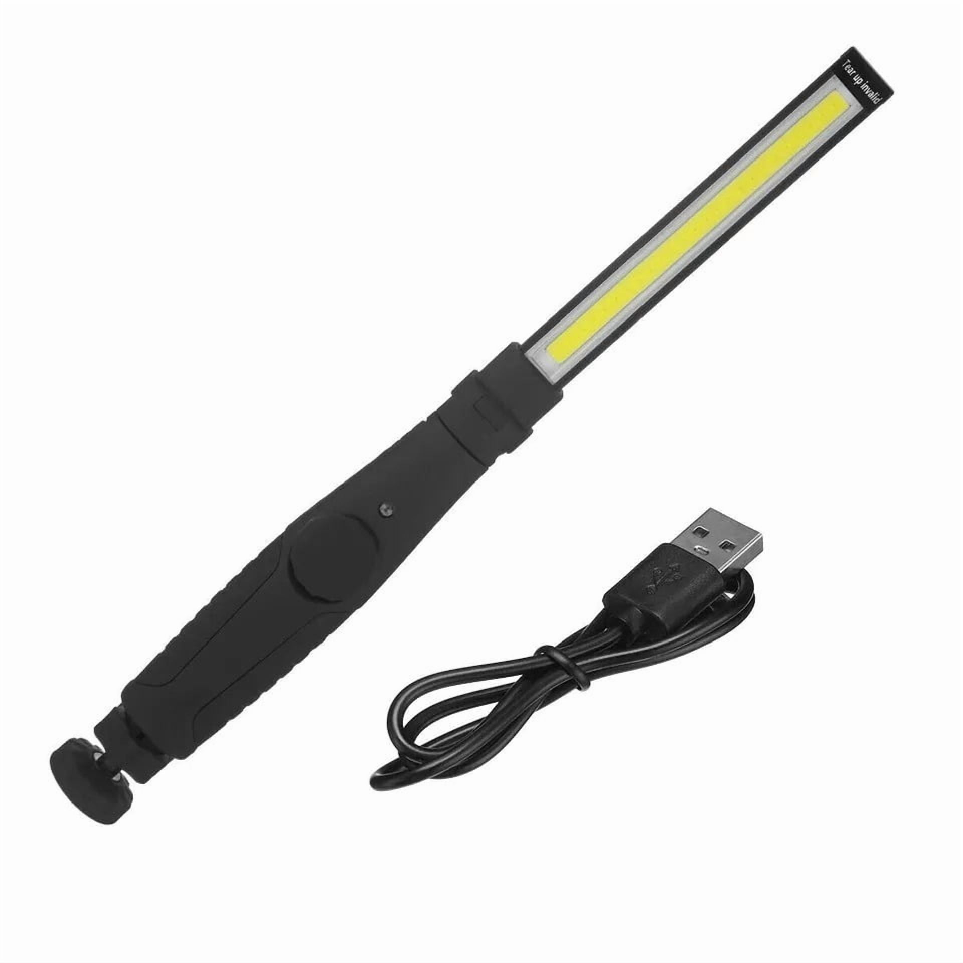 Rechargeable LED COB Slim Work Light Mechanic Flashlight Lamp Bar ...