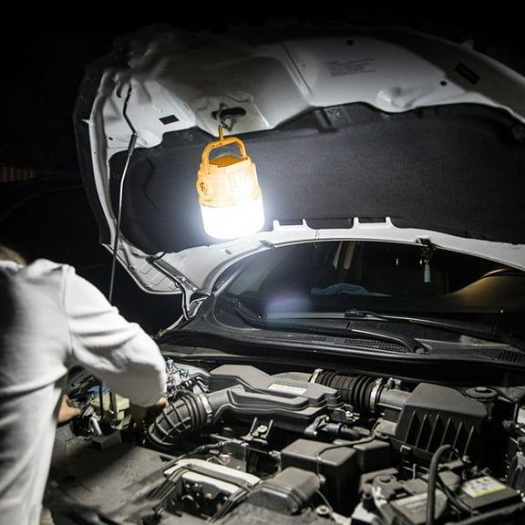 Rechargeable LED Camping Lantern with 4 Light Modes, 3000mAh Power Bank, IPX6 Waterproof, Emergency Lantern Flashlight for Power Outages, Home, and Outdoor Use