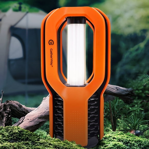 Rechargeable LED Camping Lantern - Free-Grip Design,4 Modes,IP65 Waterproof,3000K Warm Glow, Lightweight Portable Outdoor Light,Emergency Tent Light for Hiking,Backpacking & Home Use