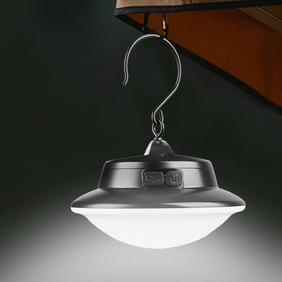 Rechargeable LED Camping Light, Portable Tent Light, Waterproof Design, Lightweight Construction, for Outdoor Activities, Dimmable Brightness, USB Rechargeable, Multi-Scenario Use, Durable DinXzu