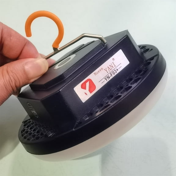 Outdoor Rechargeable LED Camping Tent Lanterns 3000LM Portable Lights Lamp with 6000mAh Power Bank Magnetic Base for Basement Kitchen Room Hiking Fishing Hurricane Emergency