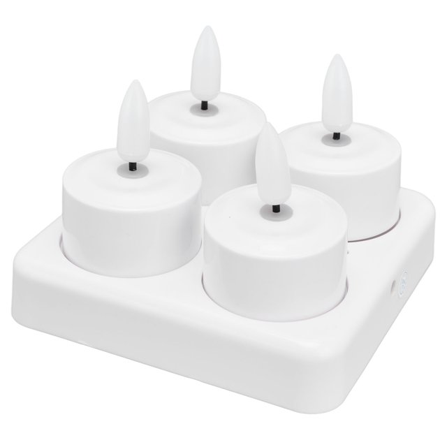 Rechargeable LED Candle Lights, LED Flickering Flameless Candles