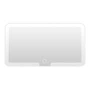 Rechargeable LED Car Sun Visor with Light Dimmable Control and 60 LEDs for Makeup and Vanity Compatible with All Vehicles