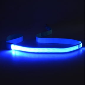 Rechargeable LED Dog Leashes Long Waterproof Nylons for Better Nighttime Safety and Sight for Dog