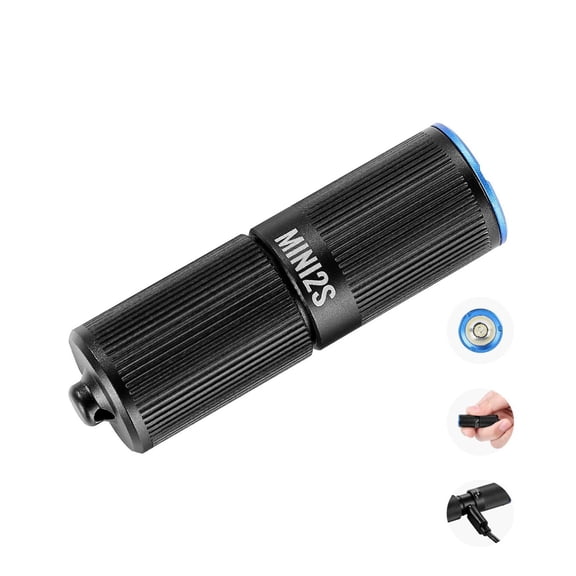 Rechargeable LED Flashlight, 200 Lumens Mini Pocket Flashlight