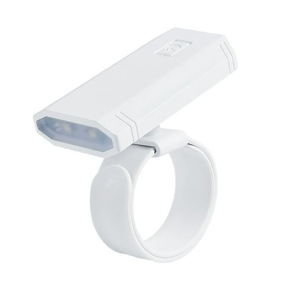 Rechargeable LED Flashlight Running Light Portable Walking Wristband USB Charging Angle Adjustable Bracelet For Outdoor Camping Cycling Night Activities