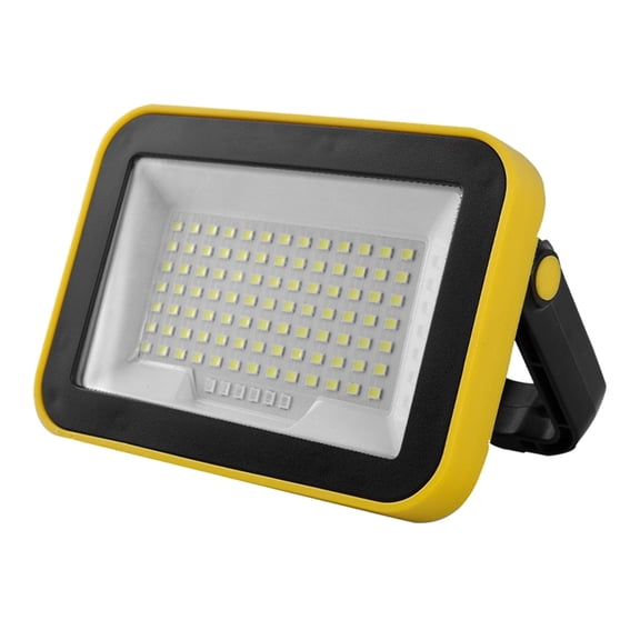 Rechargeable LED Floodlight 2000mAh Battery Portable Work Light with USB Cable Suitable for Camping and Emergency Use