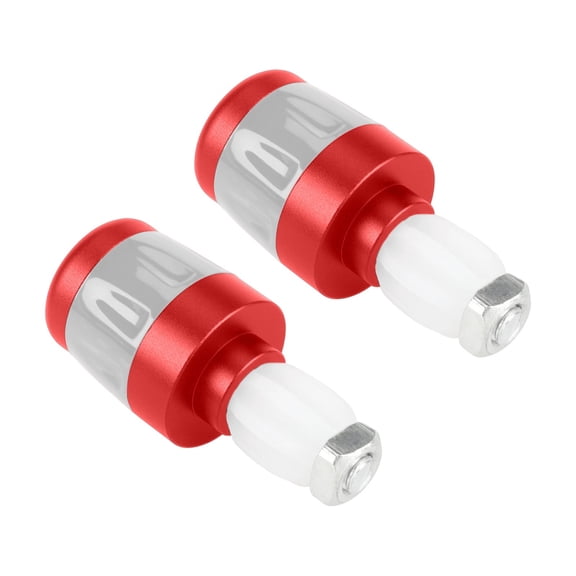 Rechargeable LED Handlebar End Turn Signals For E-Scooter Bicycle Orange 2 Pack