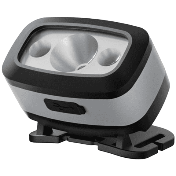 Rechargeable LED Headlamp With Motion Sensor, Waterproof Hands-Free Headlight, Adjustable Angle for Camping Hiking, 200M Range, 3-6H Battery Life, Space Gray(Starry Gray)