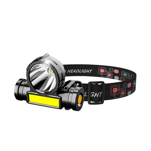 Rechargeable LED Headlights 3 Mode Lightweight LED Headlights With USB Charging Headlights With Adjustable Headband Suitable For Outdoor Camping Hiking And Running Head Lights Auto Toddler Sled Head