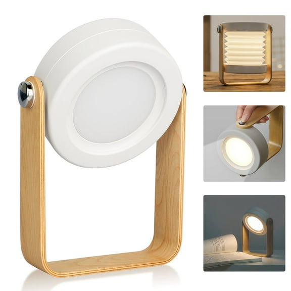 Rechargeable LED Lantern Lamp, Dimmable Multi-Functional Portable Night Light for Bedroom Outdoor Camping