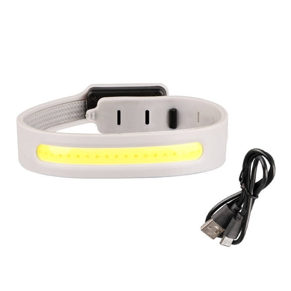 Rechargeable LED Light Up Band for Joggers Bikers Walker LED Armband Reflective Running Gear Running Light for Runner