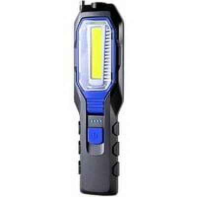 Rechargeable LED Mechanic Lamp with Magnet, Hook & 2800mAh Battery. USB Charging, 3-in-1 Torch for Ultimate Convenience Portable COB Work Light