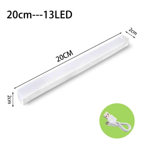 Rechargeable LED Motion Sensor Light – Wireless Under Cabinet Night Light with Type-C Charging Under Counter Lighting for Closet, Bedroom, Wardrobe, Kitchen & Stairway