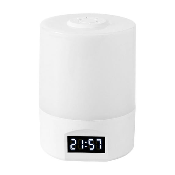 Rechargeable LED Night Light with Three Color Temperature, 360° Soft Lighting, Stepless Dimming, and Long Battery Life for Bedroom and Desk Use