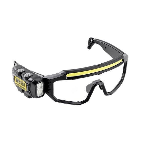 Food Inspector Card Rechargeable LED Protective Inspection Goggles, Lighted Eyewear for ...