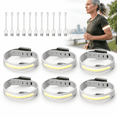 Led Am Ban Rechargeable LED Running Armband Lights 6-Pack for Night Visibility ...