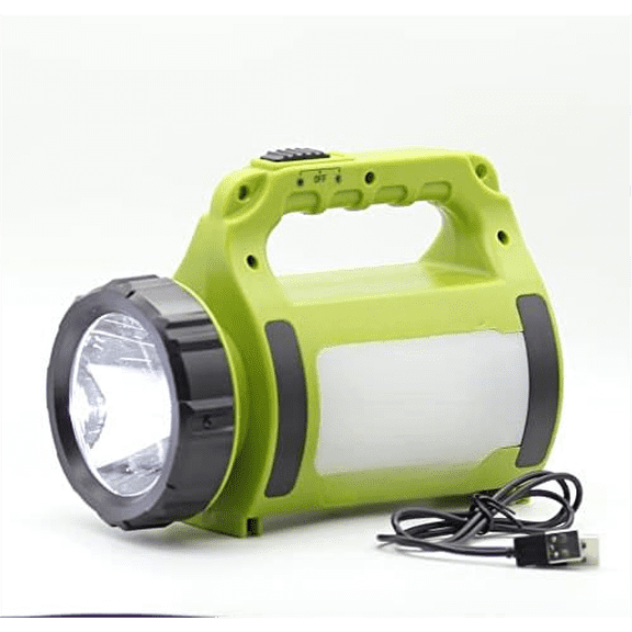 Rechargeable LED Torch, Multi-Functional Camping Lantern, Waterproof Spotlight Outdoor Searchlight, High Power Beam Flashlight, Power Bank Lightweight Work Emergency$$Tools & Hardware Other