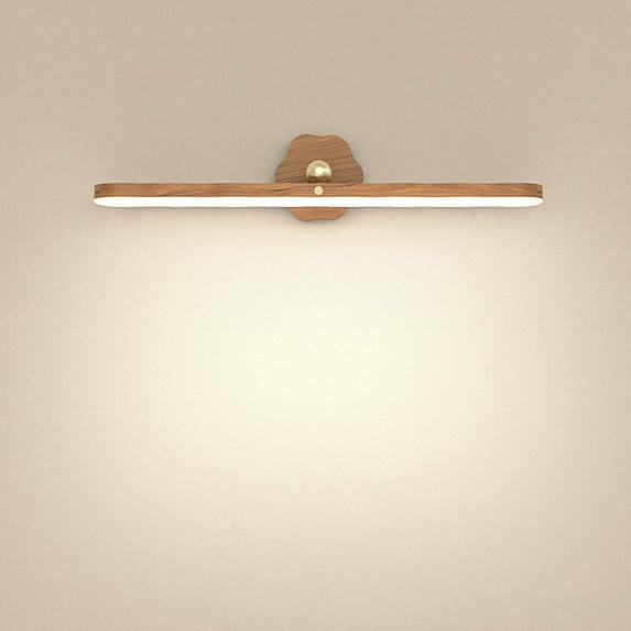 Rechargeable LED Wall Lights, Rotating Multi-purpose Night Light, Magnetic Vanity Light Bar, 2 Gear Dimmable Movable Reading Light, for Bathroom Living Room Bedroom(White Light)