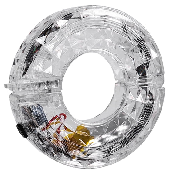 Rechargeable LED Wheel Hub Lights for Enhanced Nighttime Cycling with Options