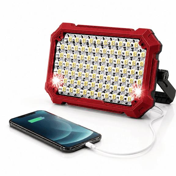 12000mAh Rechargeable LED Lantern for Power Outages,10000 Lumens Battery Powered Emergency Light, Portable Camping Light with Stand & Hook, Waterproof Survival Gear for Home, Outdoor, Hurricane