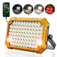 thumbnail image 1 of Rechargeable LED Work Light 10000LM 12000mAh, Portable Magnetic Jobsite Light with Hook, 4 Modes Waterproof Outdoor Work Light for Construction, Camping, Garage, Power Outages, 1 of 9