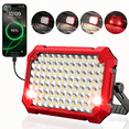 thumbnail image 1 of 13000mAh Rechargeable LED Lantern for Power Outages,10000 Lumens Battery Powered Emergency Light, Portable Camping Light with Stand & Hook, Waterproof Survival Gear for Home, Outdoor, Hurricane, 1 of 8