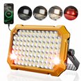 thumbnail image 1 of Rechargeable LED Work Light 10000LM 13000mAh, Portable Magnetic Jobsite Light with Hook, 4 Modes Waterproof Outdoor Work Light for Construction, Camping, Garage, Power Outages, 1 of 9