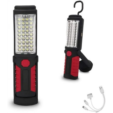 Rechargeable LED Work Light Portable Multi-use Flashlight, Magnetic Flashlight LED