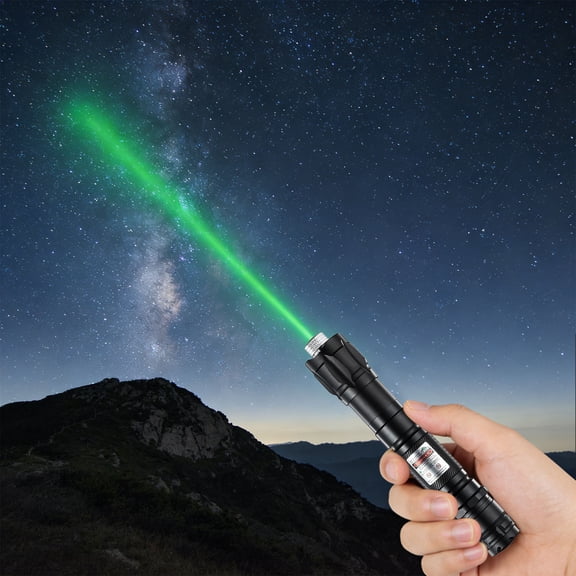 Rechargeable Laser Pointer High Power Beam Laser Light Long Distance Range for TV LED LCD Screens Presentation Office Outdoors Astronomic,Black