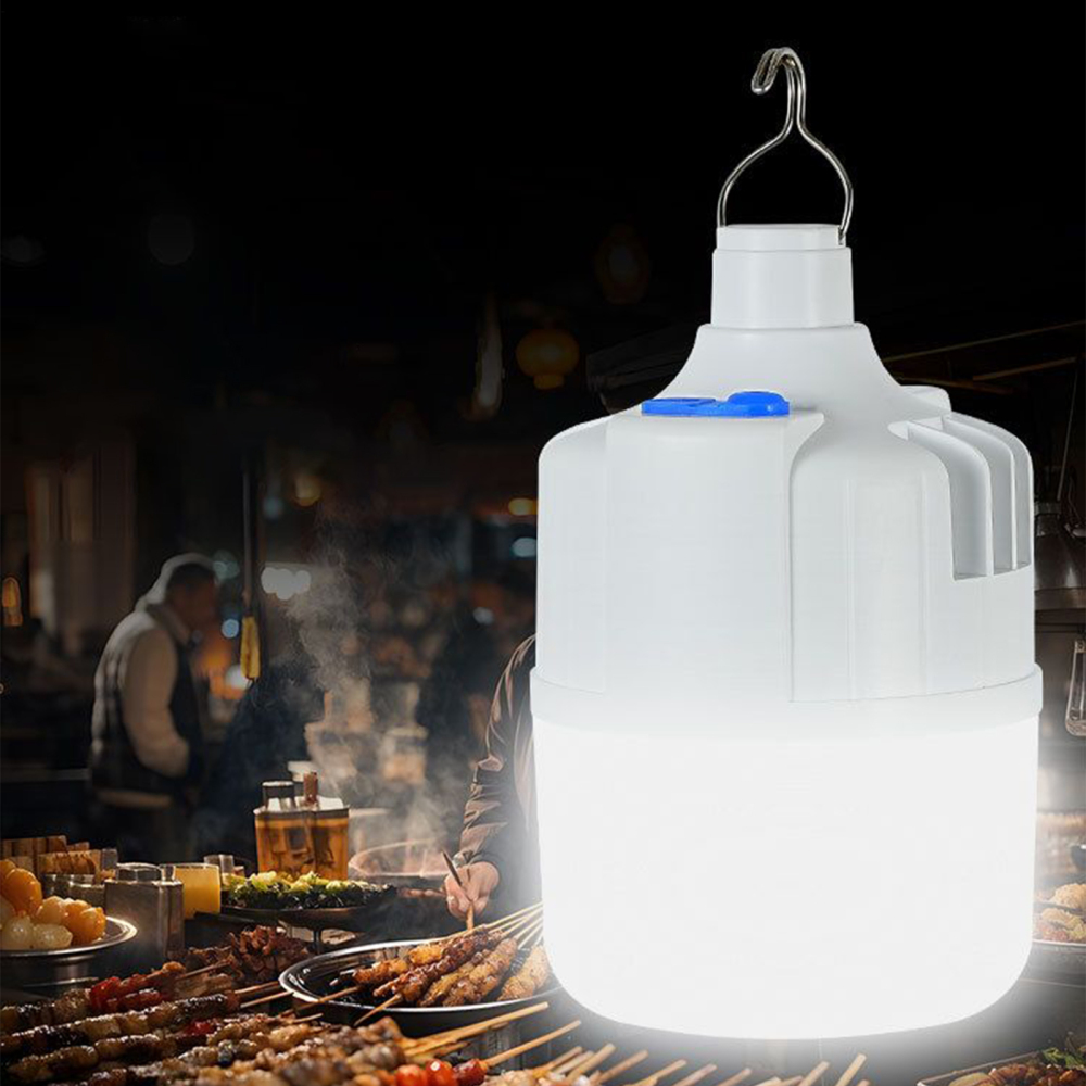 Rechargeable Light Bulbs White USB Rechargeable LED Lightbulbs Non-Dimmable Garden Lamp Super Brightness Tent Lights Decorative for Courtyard Outdoor competent