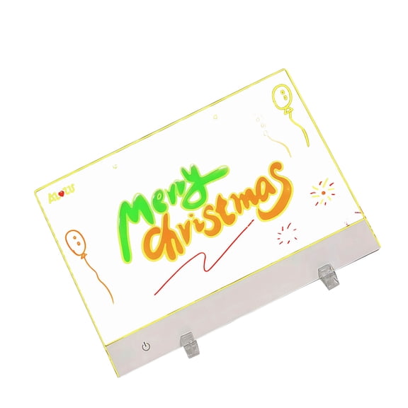 Rechargeable Light Drafting Table 13.7 Inch Large Screen 7 RGB Colors Modifiable Light Artistic Draw Pad Present