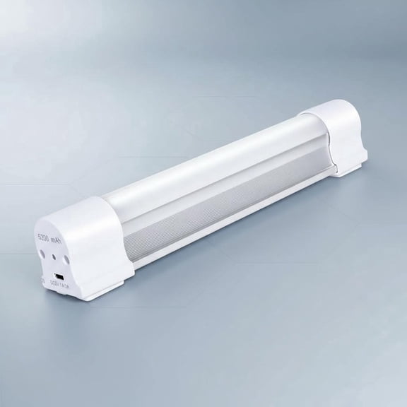 Rechargeable Light LED Tube Magnetic Light 4000Lumens 5200mAh 5 Levels Dimming Camping Lantern USB Rechargeable Portable Lights with 2 Magnets Endurance for 60 Hours