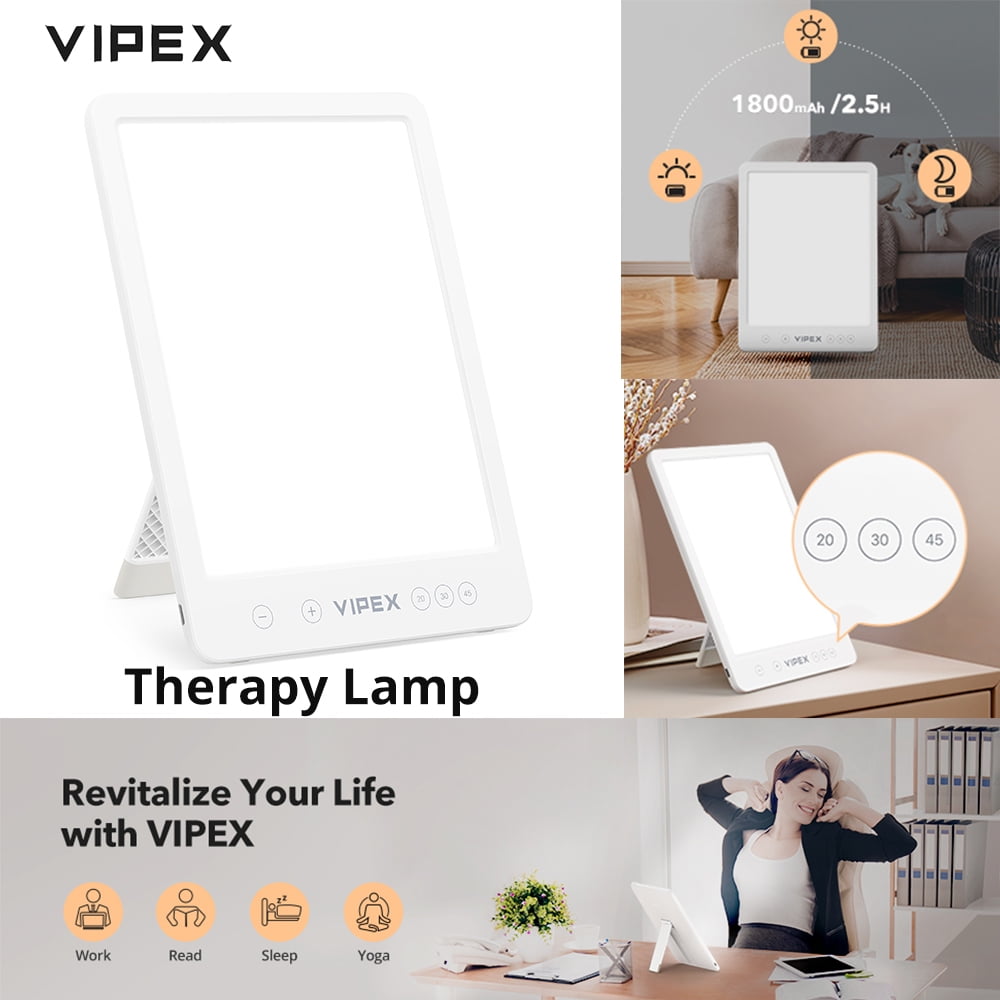 Rechargeable Light Therapy Lamp Vipex