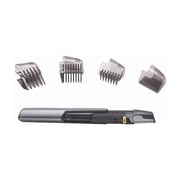 Rechargeable Lighted Hair Cutting Tool and Body Groomer,Body Hair Trimmer for Men, Black Five in one charging model