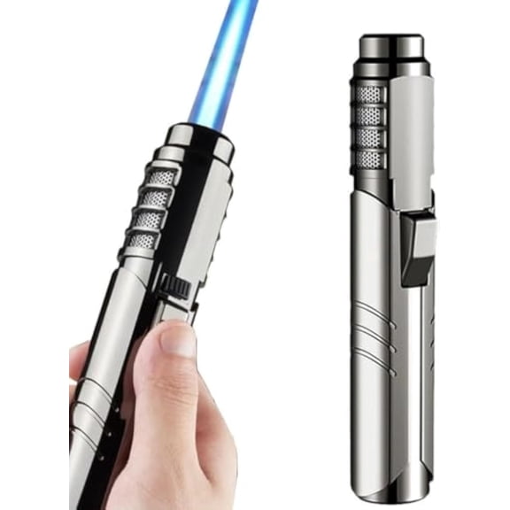 Rechargeable Lighter with Blue for home, travel, work, windproof lighter, portable lighter