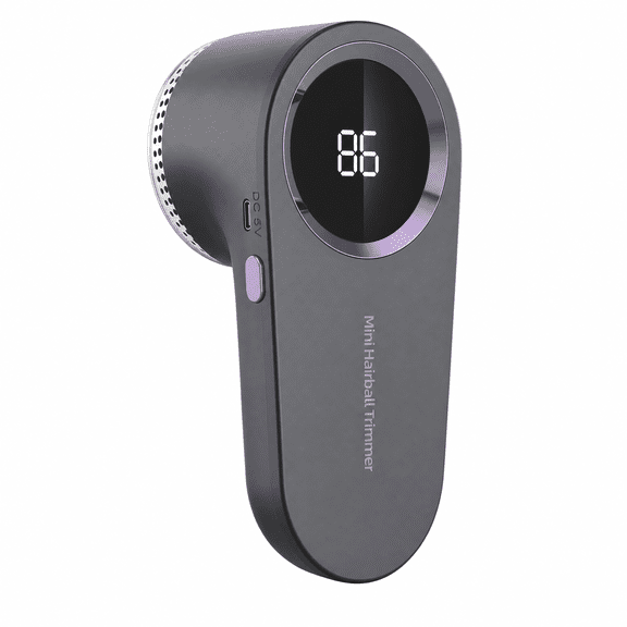 Rechargeable Lint Trimmer with LED Battery Screen, Compact Fabric Pilling Remover Tool