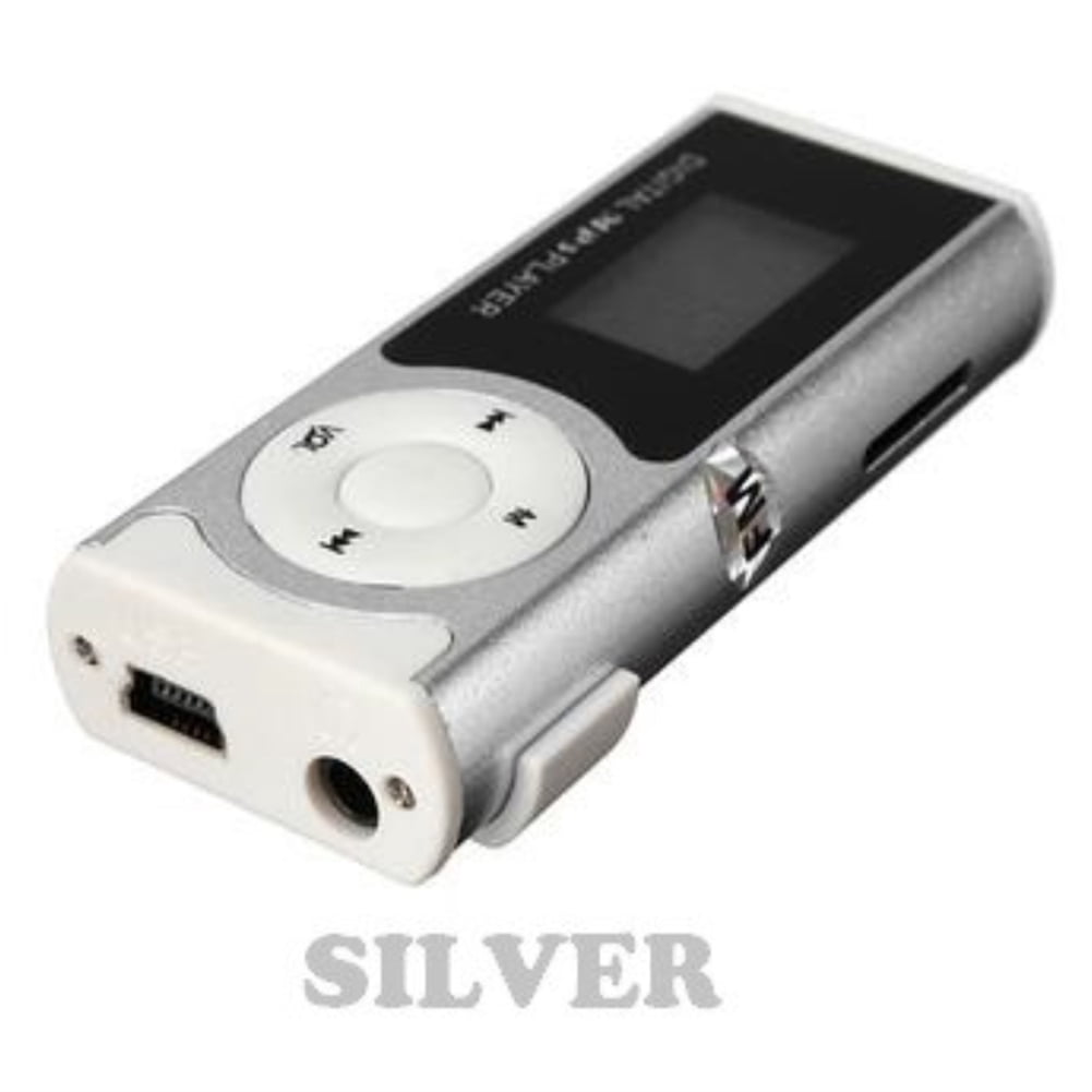 Rechargeable MP3 Lcd Screen Music Player With Headphones Led Light ...
