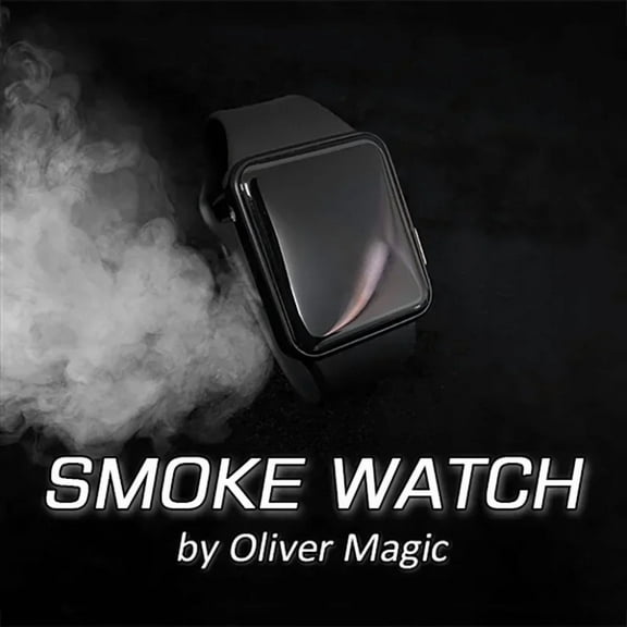 Rechargeable Magic Smoke Effect Watch With Wireless Remote, Illusion Device Prop For Close-Up & Stage Magic, Cosplay, Halloween Special Effects (Includes Video Guide)